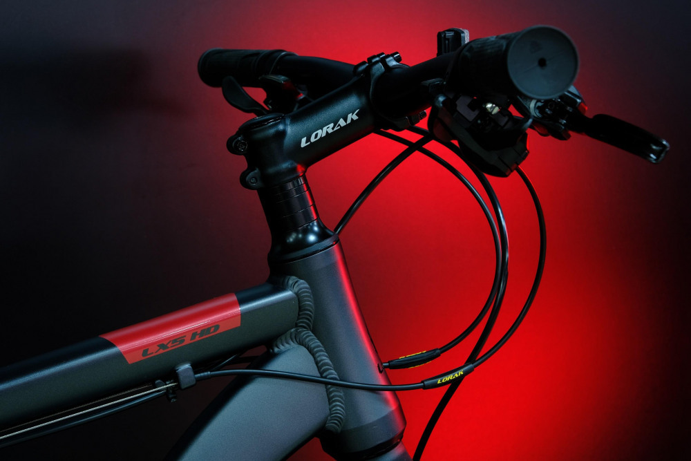 Lorak LX5 HD Матовый Чёрный/Серый рама 17 (на рост 155-173)