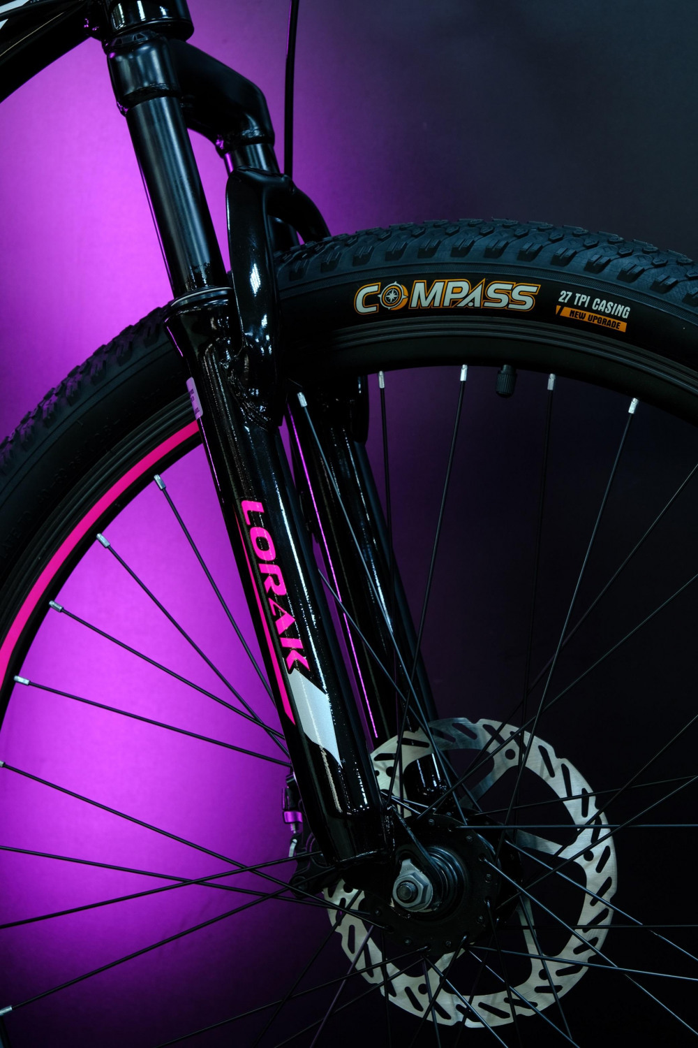 LORAK Safe 26 Чёрный/Розовый