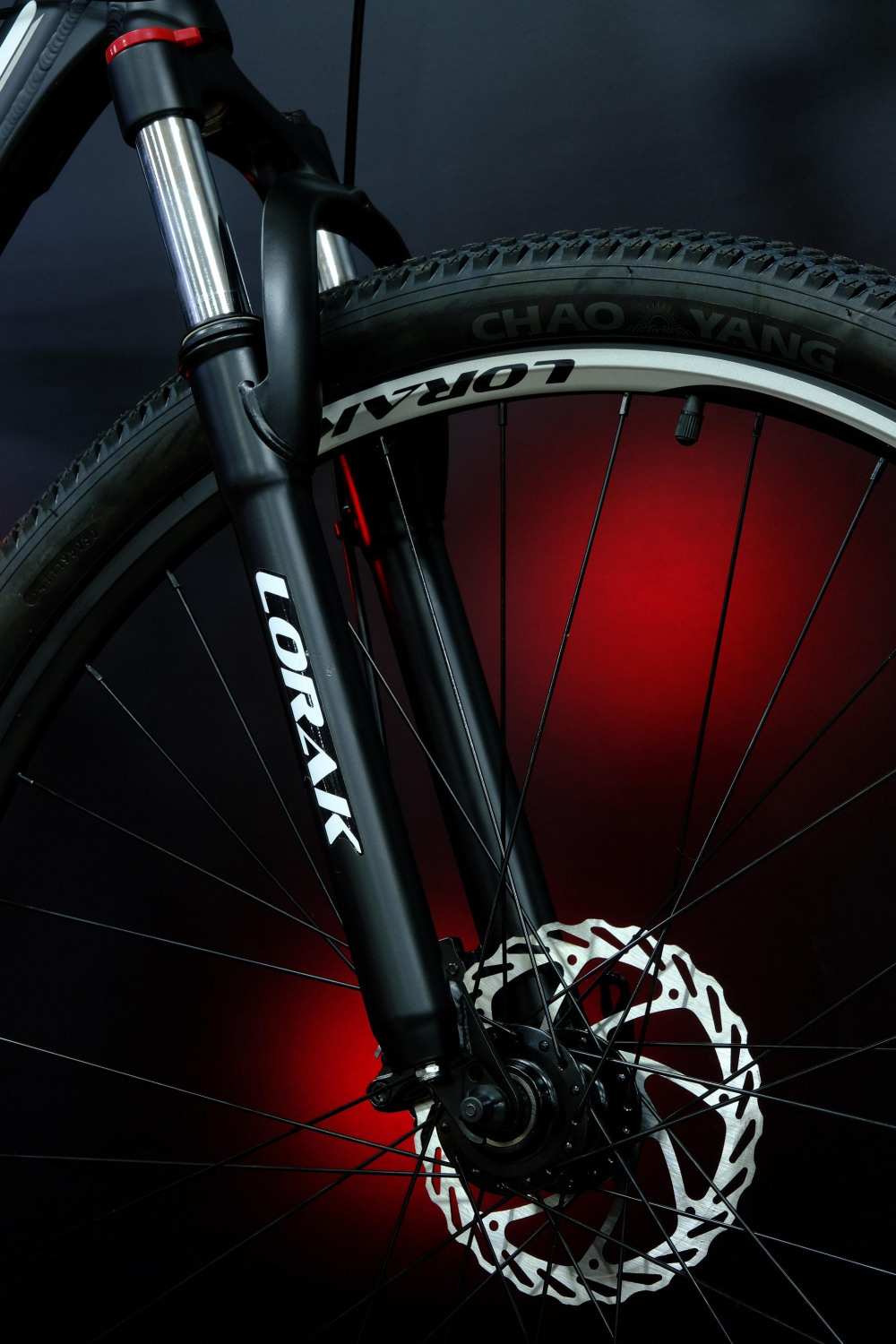 Lorak Sel 8800 Матовый Чёрный/Белый 21р (на рост 183-190)