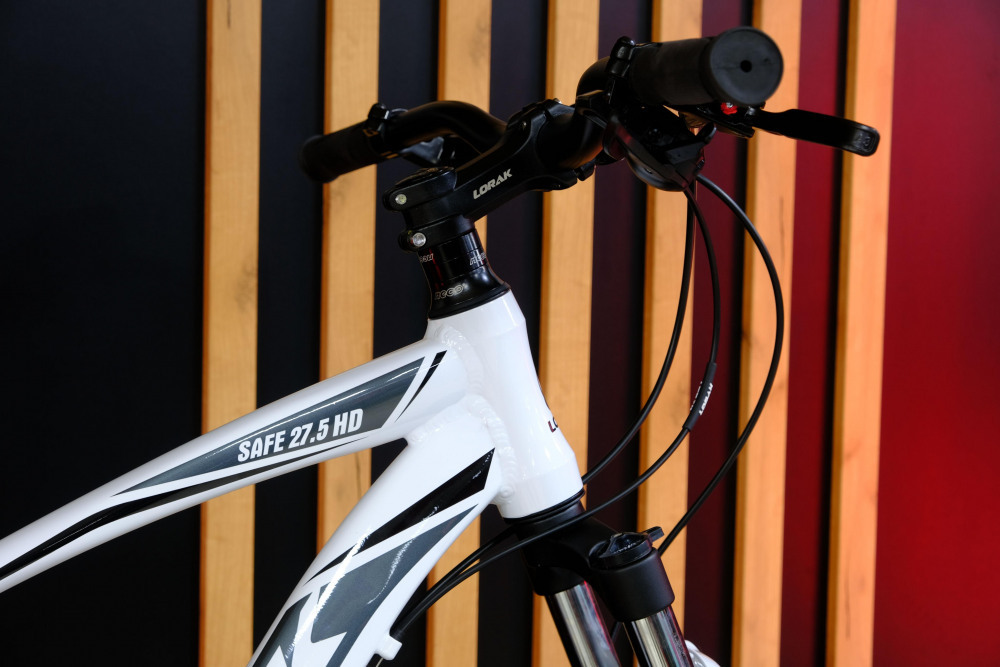 LORAK Safe 27,5 HD Белый/Серый рама 17 (на рост 155-173)